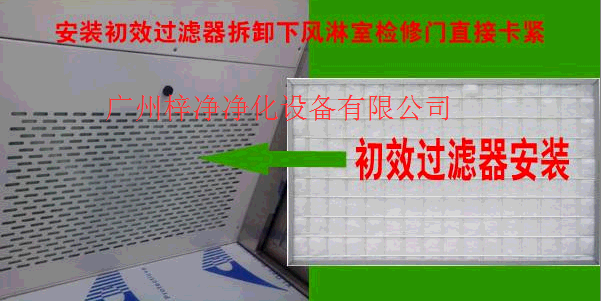 自動門貨淋室初效過濾器 自動門貨淋室初效過濾器